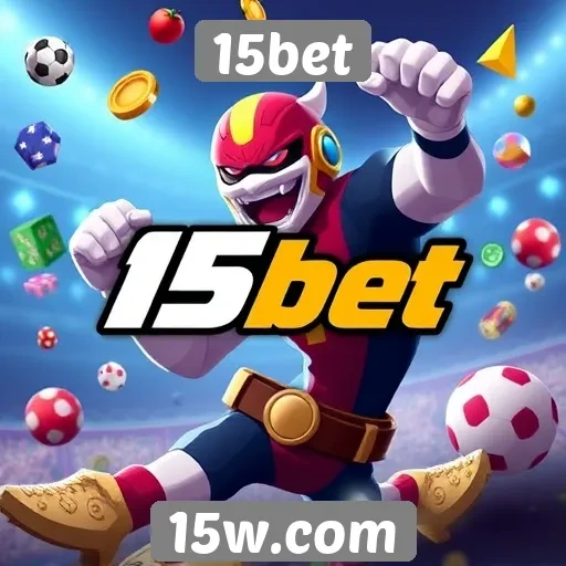 Diversidade de jogos disponíveis no 15bet
